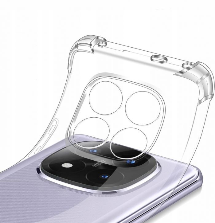 Чохол-накладка BeCover Anti-Shock для Xiaomi Redmi Note 14 Pro 4G Clear (713036)