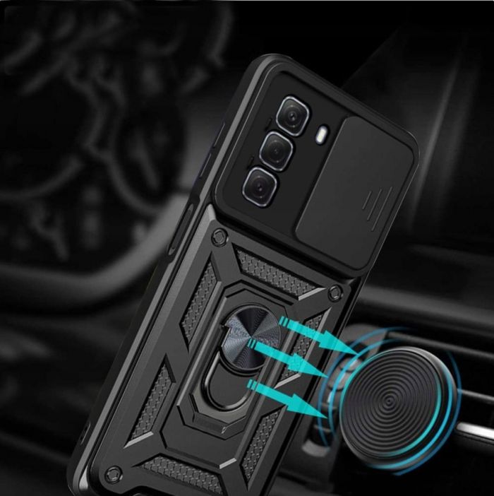 Чохол-накладка BeCover Military для Infinix Hot 50 Pro (X6881) Black (713048)