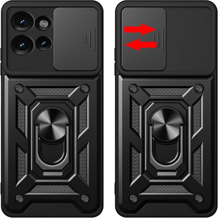 Чохол-накладка BeCover Military для Motorola Edge 50 Black (713050)