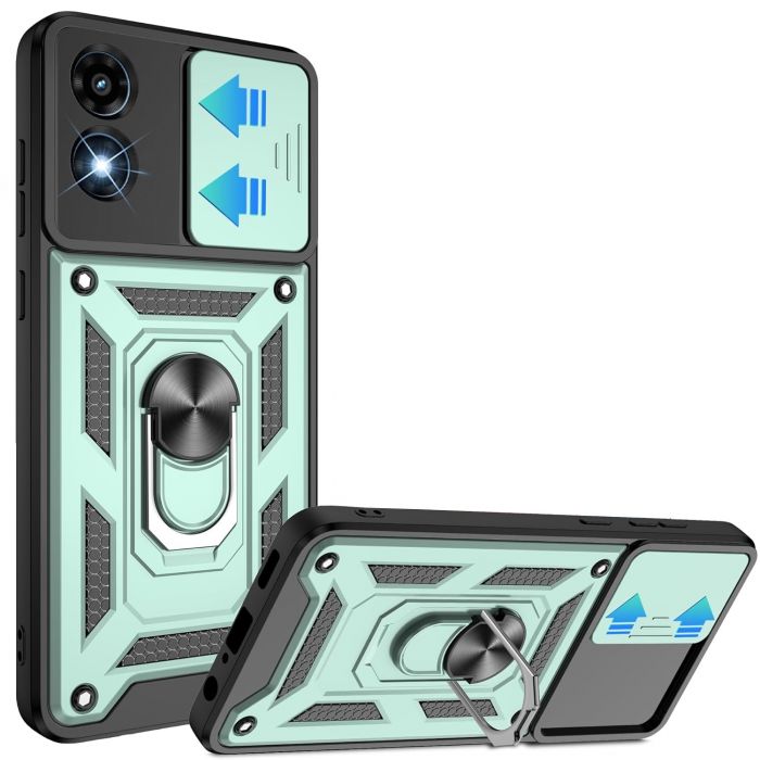 Чохол-накладка BeCover Military для Motorola Moto G04/G04s Dark Green (713064)