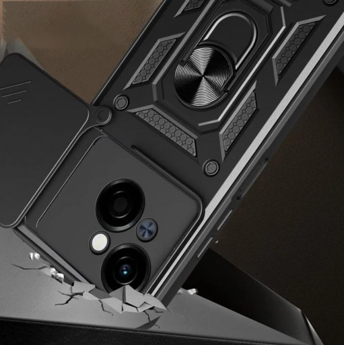 Чохол-накладка BeCover Military для Tecno Spark Go 1 (KL4) Black (713073)