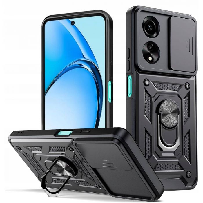 Чохол-накладка BeCover Military для Oppo A60 Black (713078)