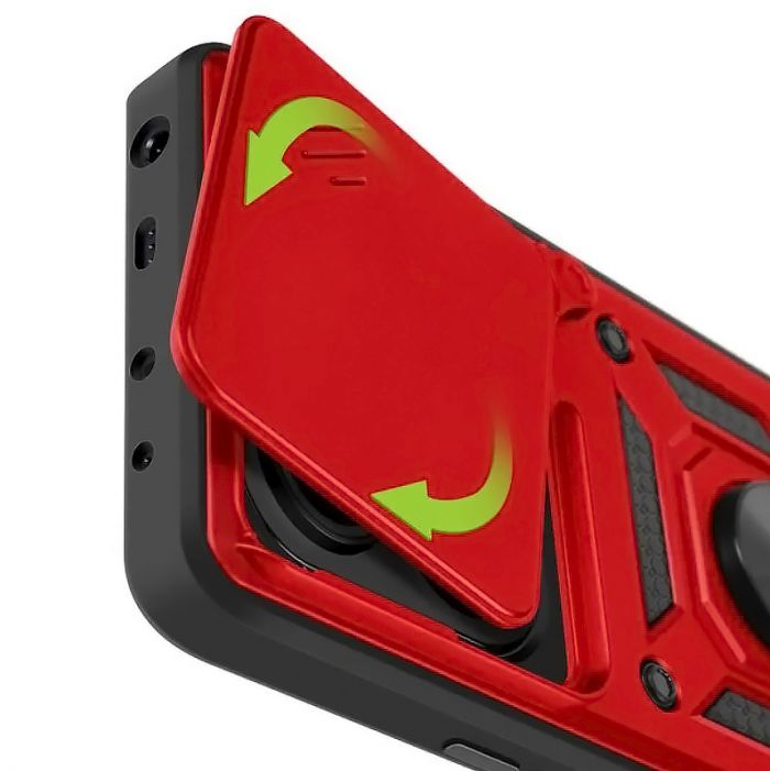 Чохол-накладка BeCover Military для Xiaomi Redmi Note 14 5G Red (713094)