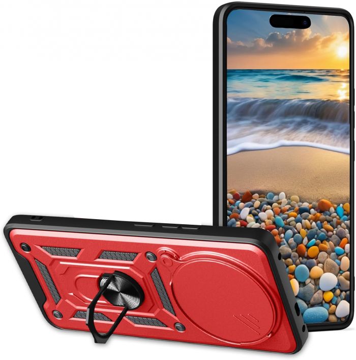 Чохол-накладка BeCover Military для Xiaomi Redmi Note 14 Pro 5G Red (713096)