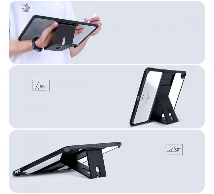 Чохол-накладка BeCover Xundd Stand для Apple iPad Air 13" M2/M3 (2024/2025) Black (713250)