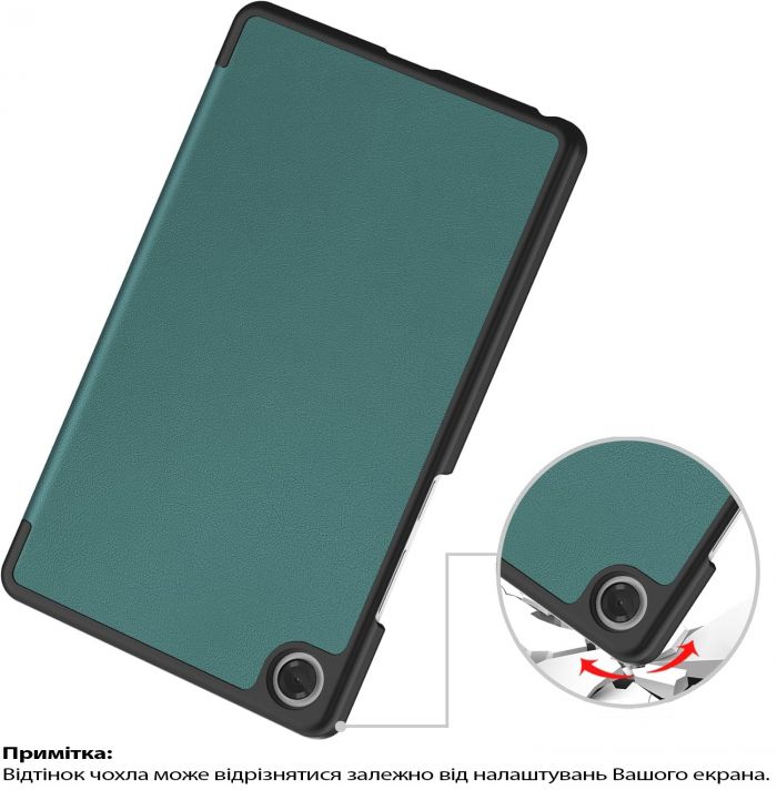 Чохол-книжка BeCover Smart Case для Lenovo Tab One / Tab K9 8.7" 2025 (TB305XU/FU) Dark Green (713746)