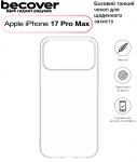 Чохол-накладка BeCover для Apple iPhone 17 Pro Max Transparancy (713763)