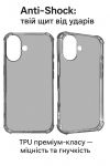 Чохол-накладка BeCover Anti-Shock для Apple iPhone 17 Grey (713794)