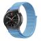 Ремінець BeCover Nylon Style для Xiaomi iMi KW66/Mi Watch Color/Haylou LS01/Watch S1 Active Aqua Blue (715004)