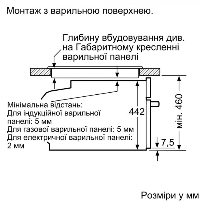 Духова шафа Bosch CSG656RS7