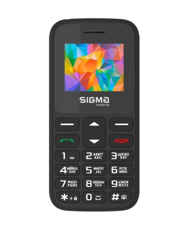 Мобільний телефон Sigma mobile Comfort 50 Hit 2020 Dual Sim Black (4827798120910)