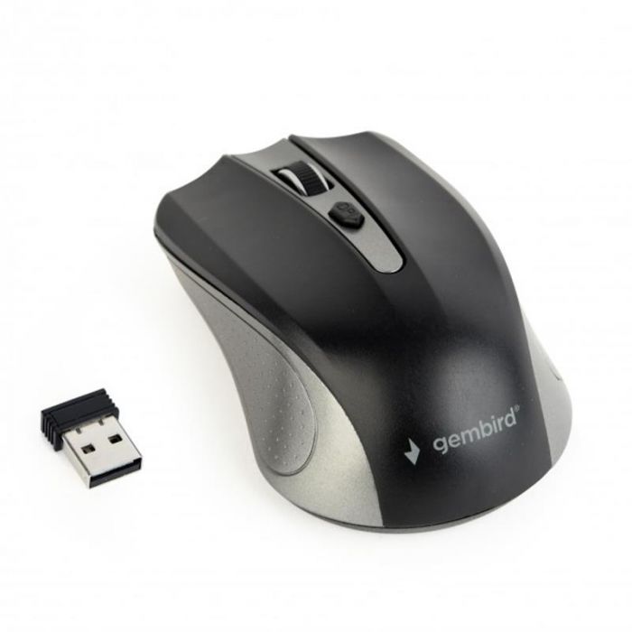 Миша бездротова Gembird MUSW-4B-04-GB Grey/Black USB