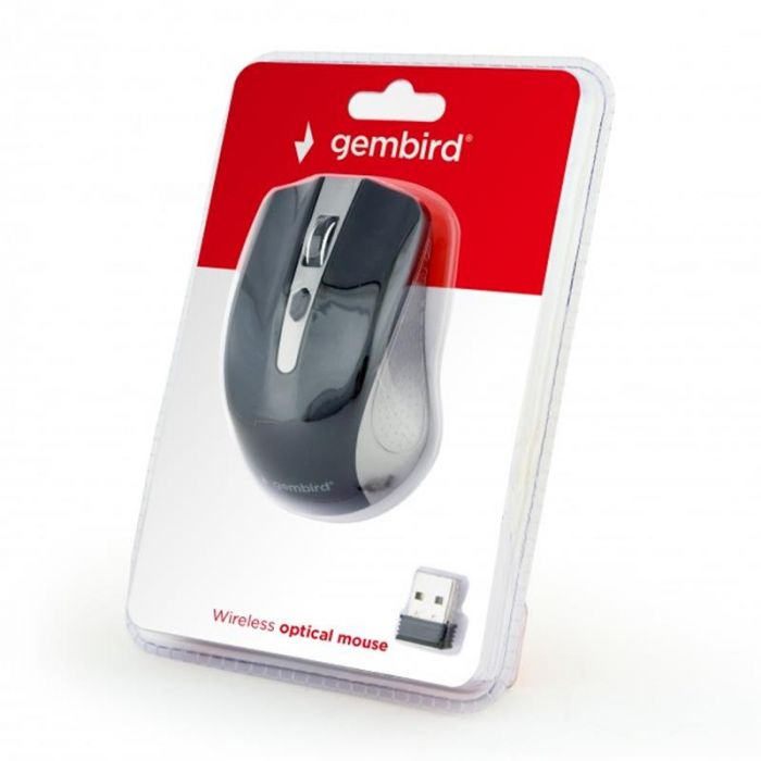 Миша бездротова Gembird MUSW-4B-04-GB Grey/Black USB