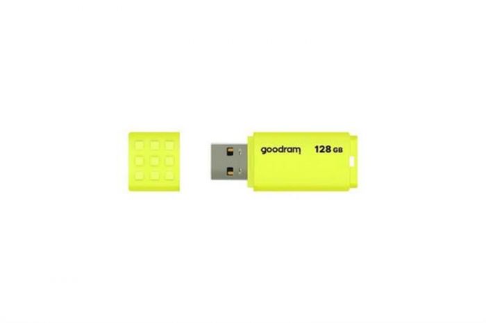 Флеш-накопичувач USB3.2 128GB GOODRAM UME2 Yellow (UME2-1280Y0R11)