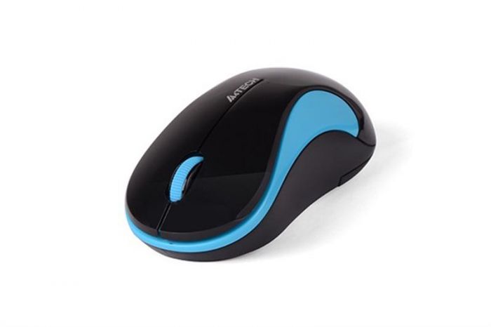 Миша бездротова A4Tech G3-270N Black/Blue V-Track