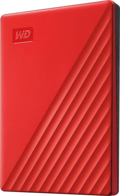 Зовнішній жорсткий диск 2.5" USB 4.0TB WD My Passport Red (WDBPKJ0040BRD-WESN)