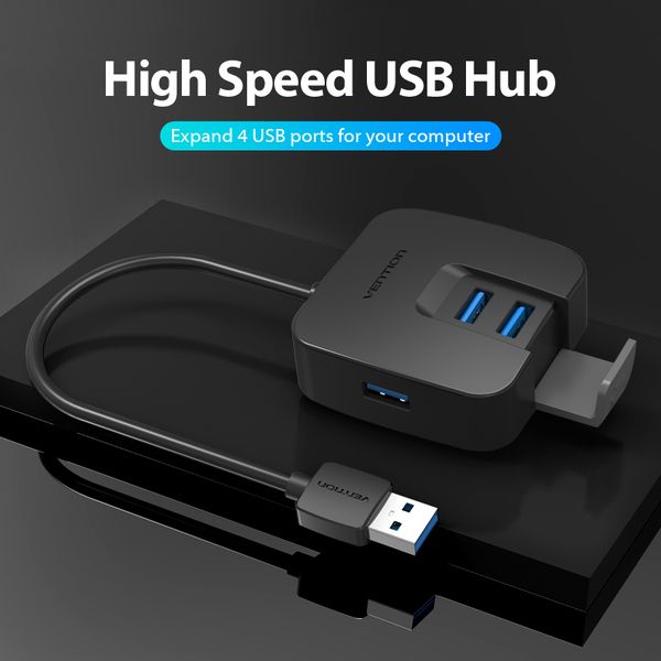 Концентратор Vention 4-Port USB 3.0, 0.5 m (CHBBD)