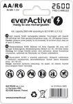 Акумулятор everActive AA/HR06 Ni-MH 2600mAh BL 4шт