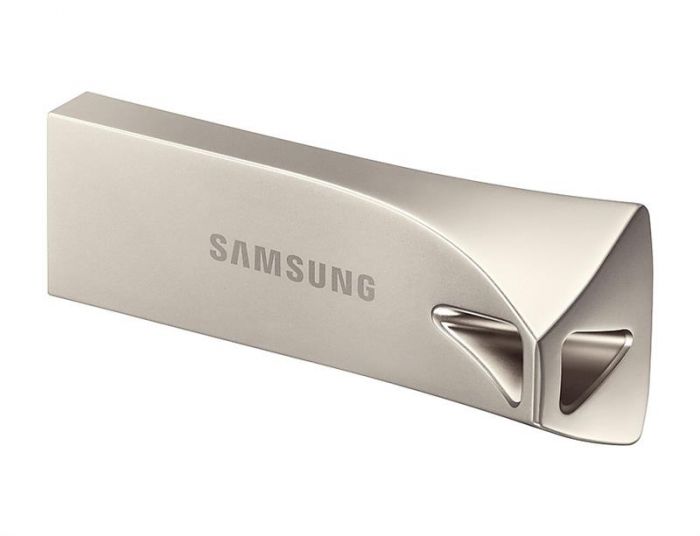 Флеш-накопичувач USB3.1 256GB Samsung Bar Plus Champagne Silver (MUF-256BE3/APC)