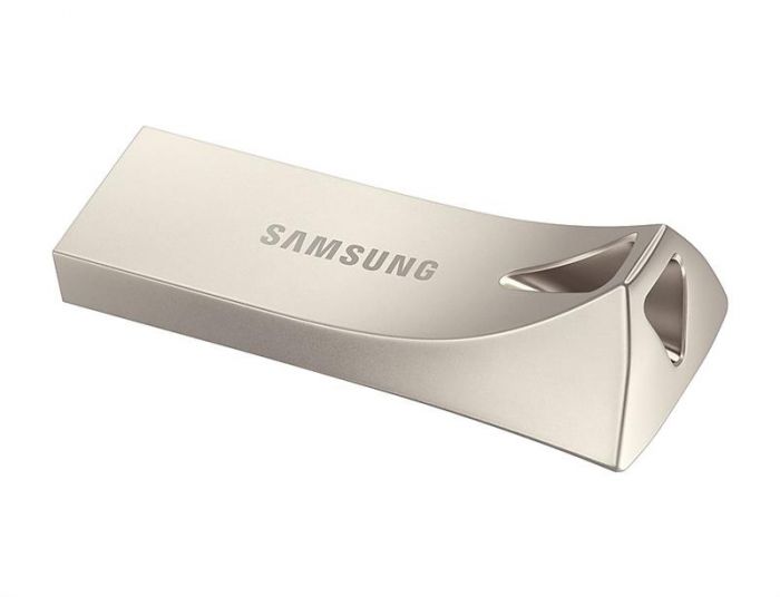 Флеш-накопичувач USB3.1 256GB Samsung Bar Plus Champagne Silver (MUF-256BE3/APC)