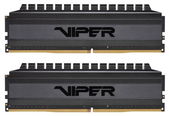 Модуль пам`яті DDR4 2x8GB/3000 Patriot Viper 4 Blackout (PVB416G300C6K)