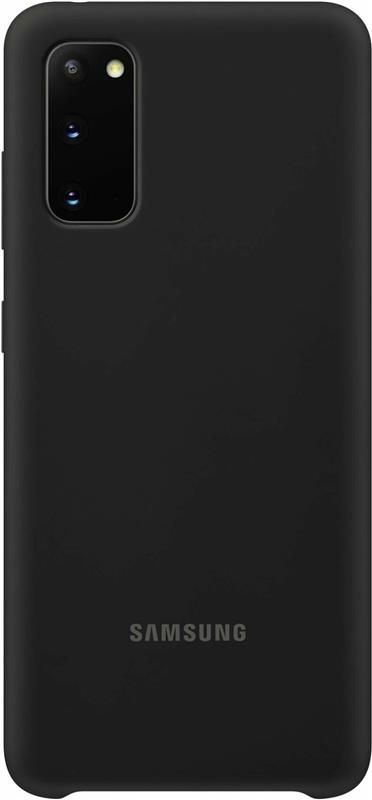 Чохол-накладка Samsung Silicone Cover для Samsung Galaxy S20 SM-G980 Black (EF-PG980TBEGRU)