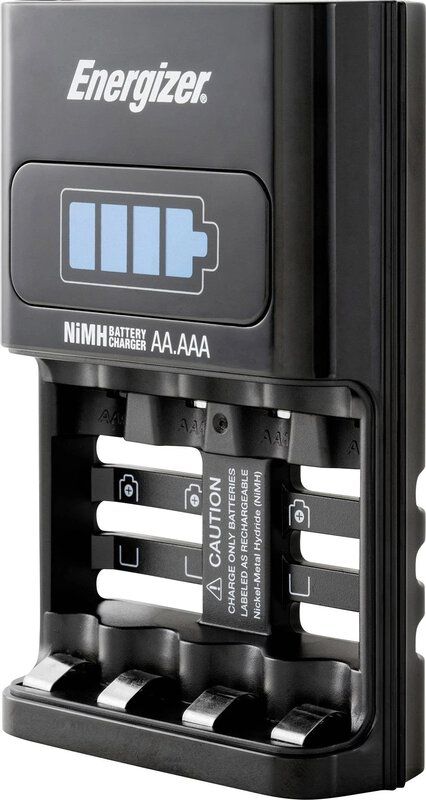 Зарядний пристрій Energizer Accu Recharge 1 HOUR AA/AAA Ni-Mh/Ni-Cd AA/HR06 2300mA BL 4шт