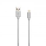 Кабель Canyon USB - Lightning 0.96м, White (CNS-MFIC3PW) в обплетеннi