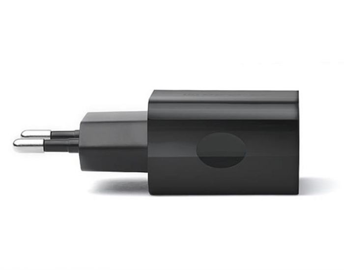 Мережевий зарядний пристрій REAL-EL CH-215 (2USB, 2.1A) Black + кабель microUSB