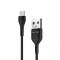 Кабель Grand-X USB - micro USB (M/M), Fast Сharge, 3 A, 1 м, Black (PM-03B)