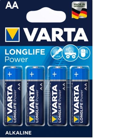 Батарейка Varta Longlife Power 4906 (High Energy) AA/LR06 BL 4шт