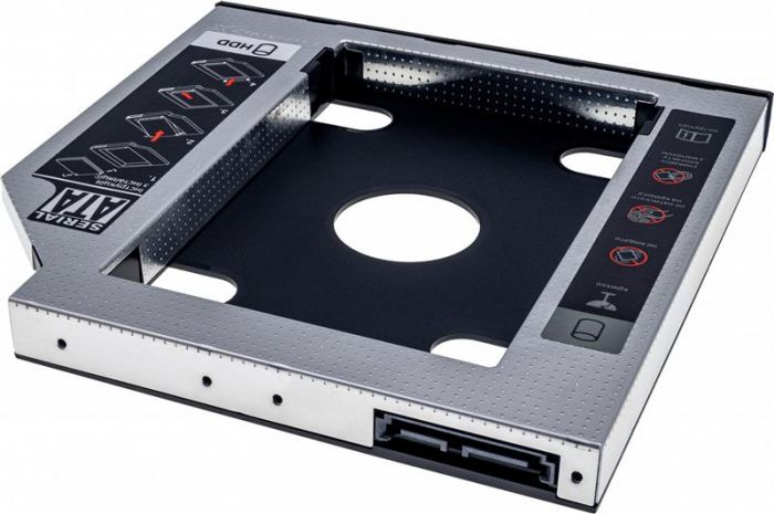 Адаптер Grand-X HDD 2.5" у відсік приводу ноутбука SATA/SATA3 (HDC-25C)