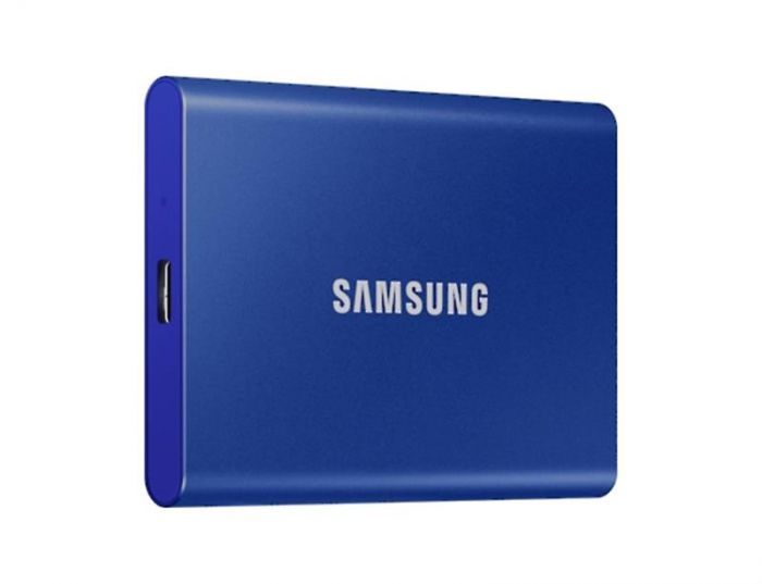 Накопичувач зовнішній SSD 2TB Samsung T7 Indigo Blue (MU-PC2T0H/WW)