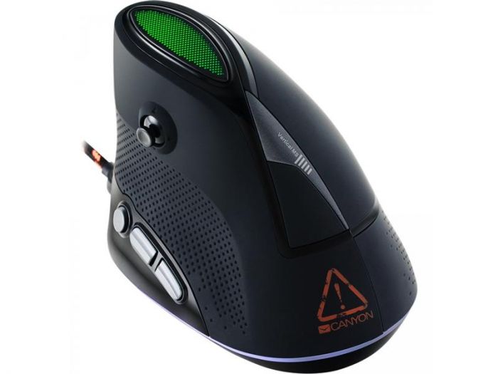 Миша Canyon Emisat CND-SGM14RGB Black USB