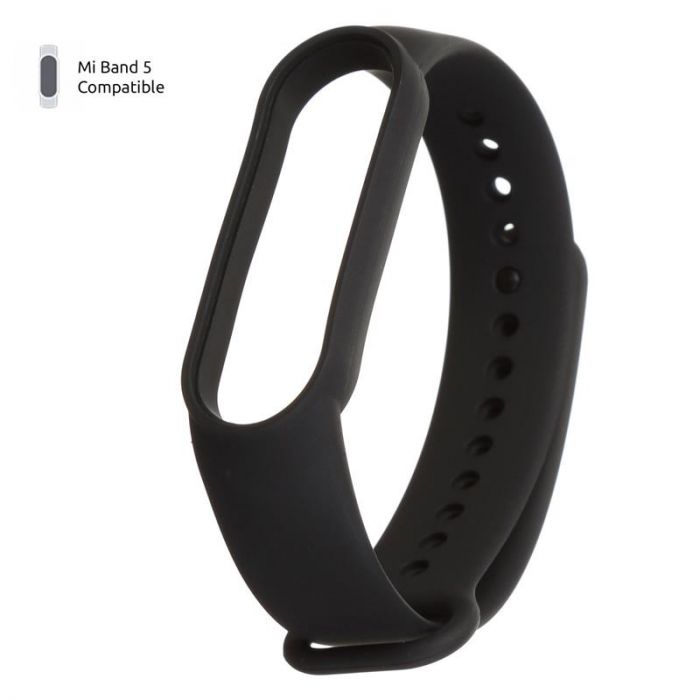 Ремінець Armorstandart  для браслета Xiaomi Mi Band 5/Mi Band 6 Black (ARM56997)