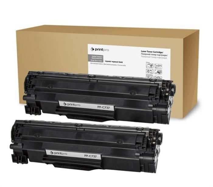 Картридж PrintPro (PP-H217FC) HP LJ Pro M102/M130 Black (CF217A) Dual Pack