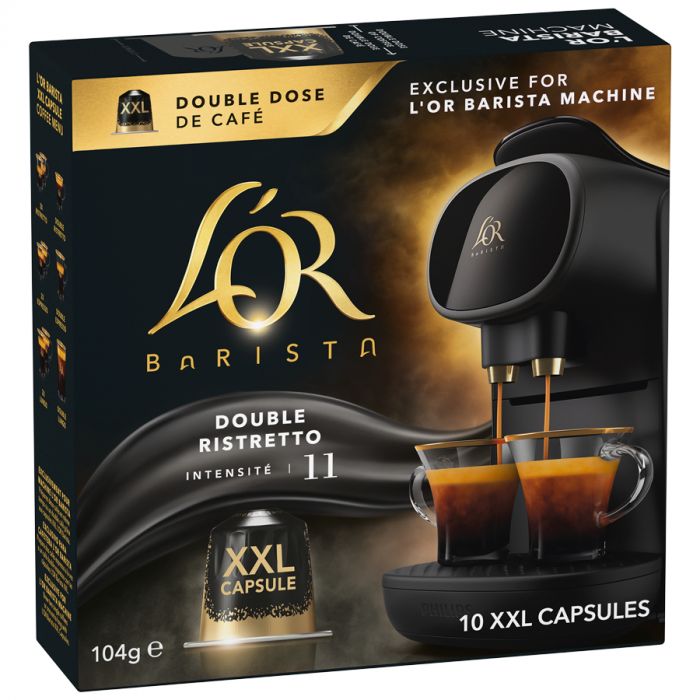 Кава в капсулах L`OR Barista Double Ristretto XXL 10 шт