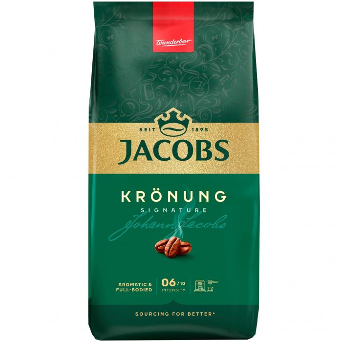 Кава в зернах Jacobs Kronung 1000 г