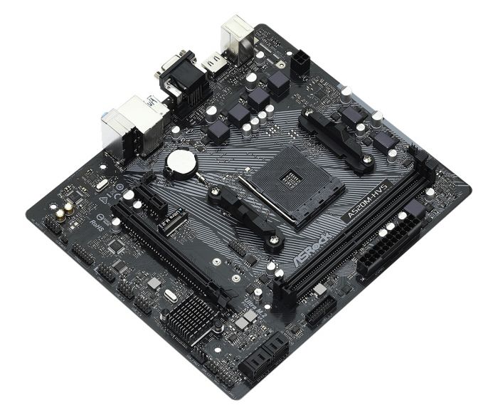 Материнська плата ASRock A520M-HVS Socket AM4