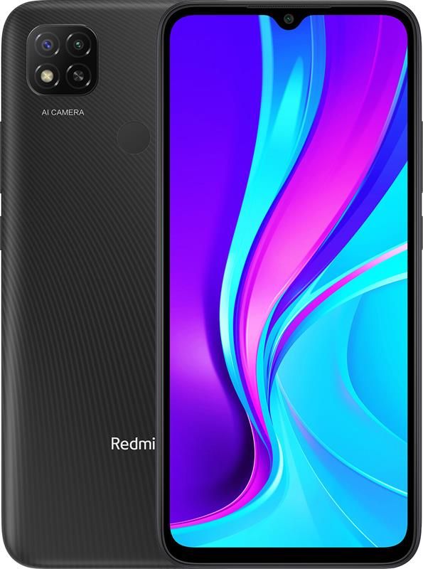 Смартфон Xiaomi Redmi 9C 3/64GB Dual Sim Midnight Gray