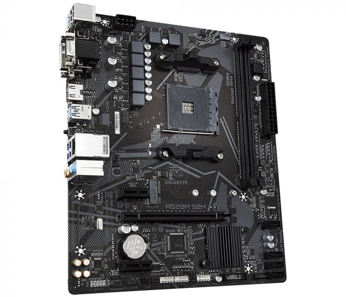 Материнська плата Gigabyte A520M S2H Socket AM4