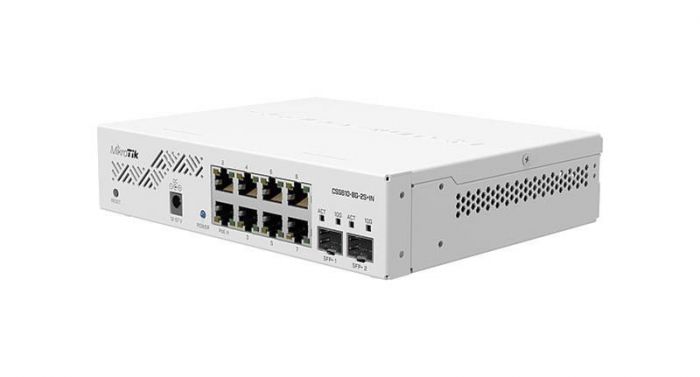 Комутатор MikroTik CSS610-8G-2S+IN