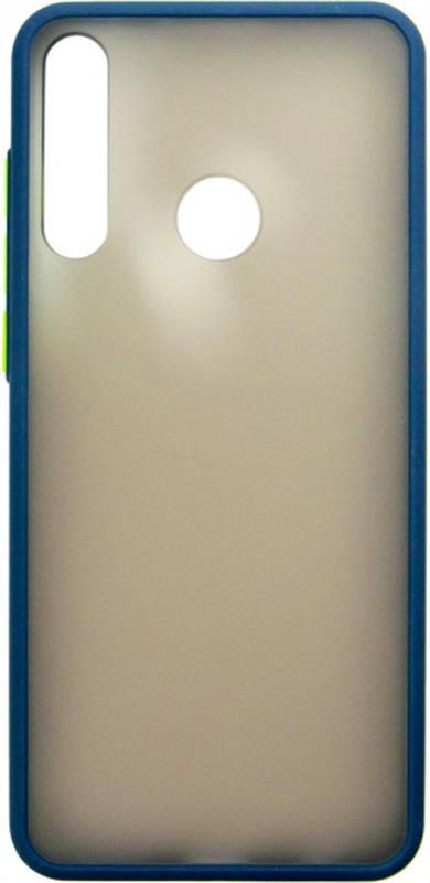 Чохол-накладка Dengos Matt для Huawei Y6p Blue (DG-TPU-MATT-56)