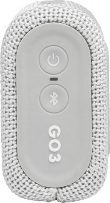 Акустична система JBL GO 3 White (JBLGO3WHT)