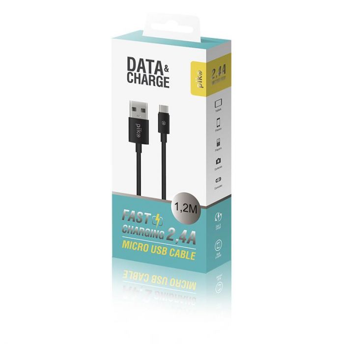 Кабель Piko CB-UM11 USB - micro USB (M/M), 1.2 м, Black (1283126494918)