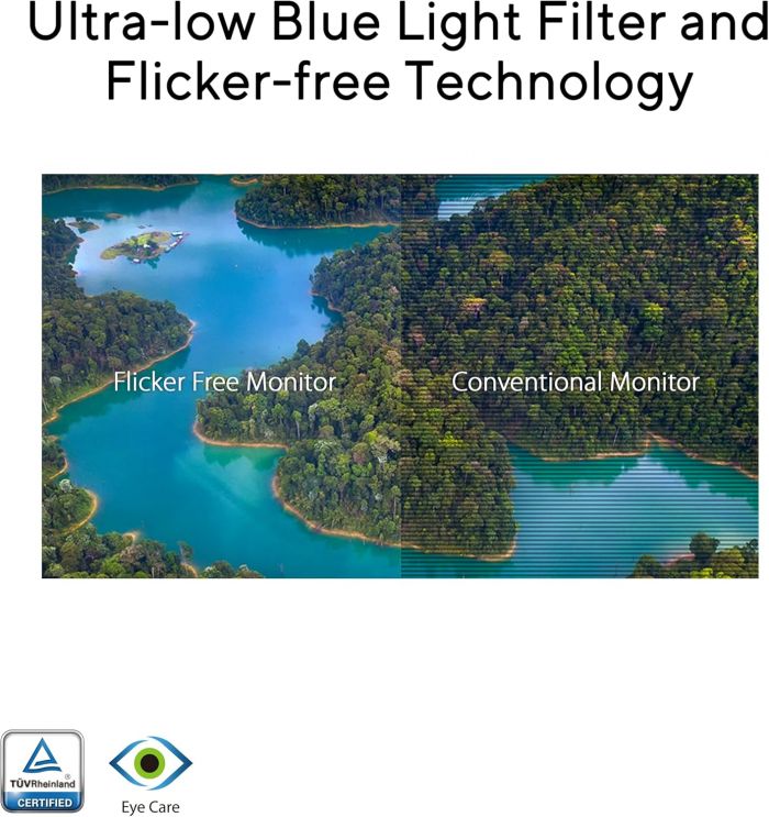 Монітор Asus 21.45" VP227HF (90LM0880-B01O71) VA Black 100Hz