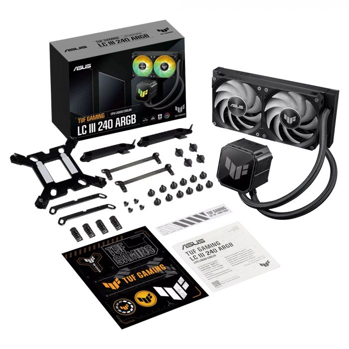 Система водяного охолодження Asus TUF Gaming LC III 240 ARGB (90RC01J1-B0EAY0)