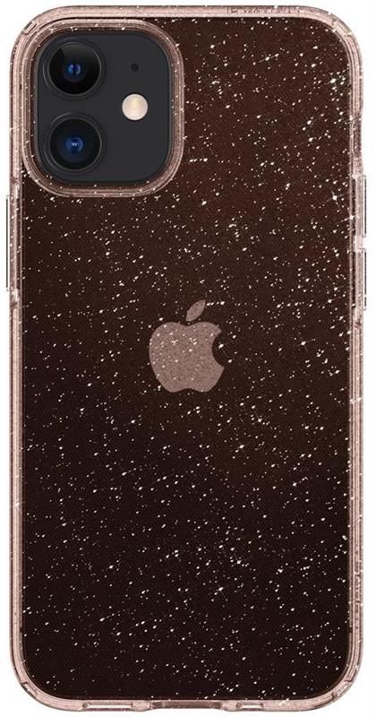 Чохол-накладка Spigen Liquid Crystal Glitter для Apple iPhone 12 Mini Rose Quartz (ACS01742)