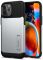 Чохол-накладка Spigen Slim Armor для Apple iPhone 12 Pro Max Satin Silver (ACS01482)