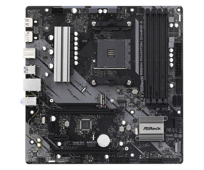 Материнська плата ASRock B550M Phantom Gaming 4 Socket AM4